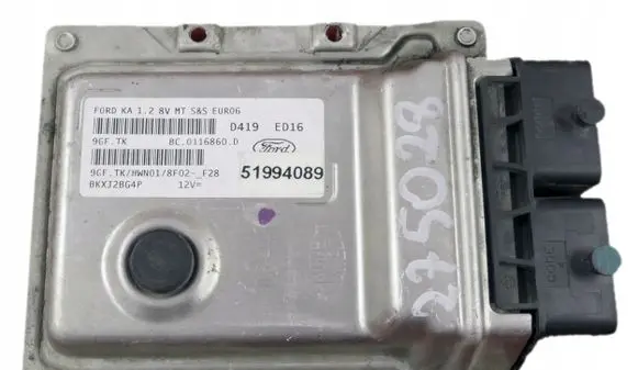 Ford Ka Engine control unit/module 51994089 9GFTK