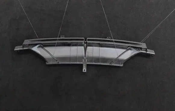 Cabin air duct channel