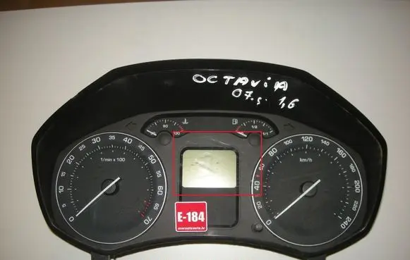 Skoda Octavia Mk2 (1Z) Speedometer (instrument cluster) 1Z0920810B