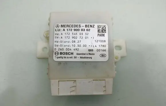Mercedes-Benz SLK AMG R172 Parking PDC control unit/module A1729000302