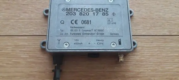 Mercedes-Benz C W203 Antenna control unit 2038201785 09102113