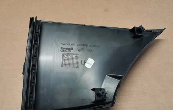 Dacia Duster III Intercooler air guide/duct channel 628634909RDANEK 628634909R
