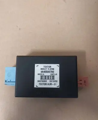 Peugeot 307 Alarm control unit/module 9645500780