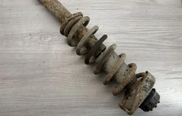 Audi A6 S6 C4 4A Rear shock absorber with coil spring 