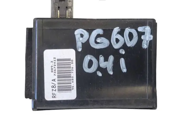 Peugeot 607 Door central lock control unit/module 9648572680 73672412