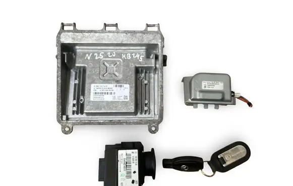 Mercedes-Benz B W245 Engine ECU kit and lock set 5WK90990 A2661531491