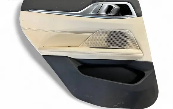 Rear door card panel trim