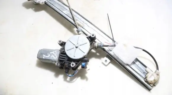 Front window lifting mechanism without motor