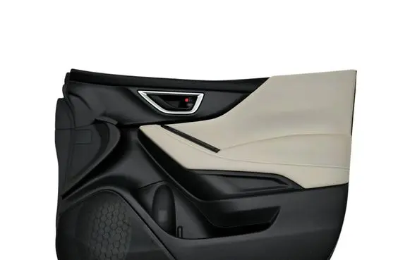 Front door card panel trim