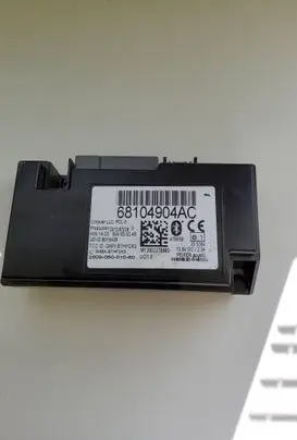 Chrysler Town u0026 Country V Bluetooth control unit module 68104904AC M12002278680 6588ABTHFCMX