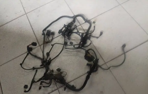 Engine installation wiring loom