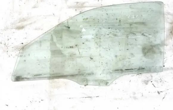 Mazda 626 Front door window glass four-door