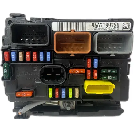 Peugeot 207 Fuse box set 9667199780 R09