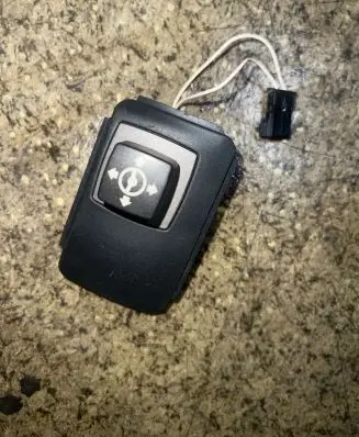 BMW 7 E65 E66 Steering wheel adjustment switch 6911535 600425