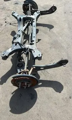 Rear axle beam