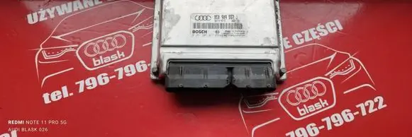 Audi A4 S4 B6 8E 8H Engine control unit/module 8E0909557J 1039S01316 0261207977