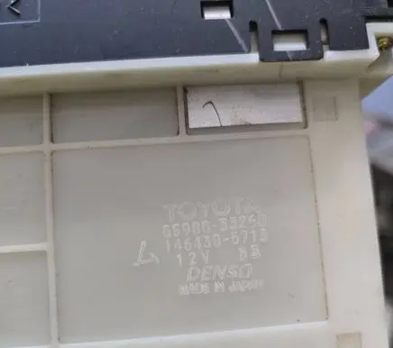 Lexus ES 250 - 300 - 330 Climate control unit 1464305713 6590033260