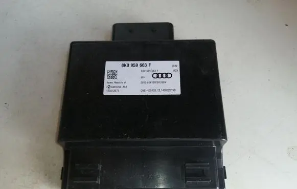 Audi A6 S6 C7 4G Voltage converter/converter module 8K0959663F
