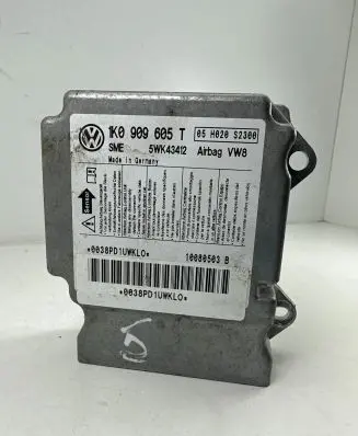 Volkswagen Golf V Airbag control unit/module 1K0909605T 05H020S2300 5WK43412