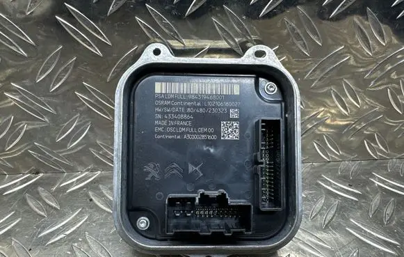 Peugeot 408 P54 LED ballast control module 984319468001 433408864 L102106180027