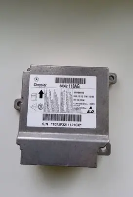 Chrysler Town & Country V Airbag control unit/module 68062118AG 5WY86930 T0TJF3211121CX