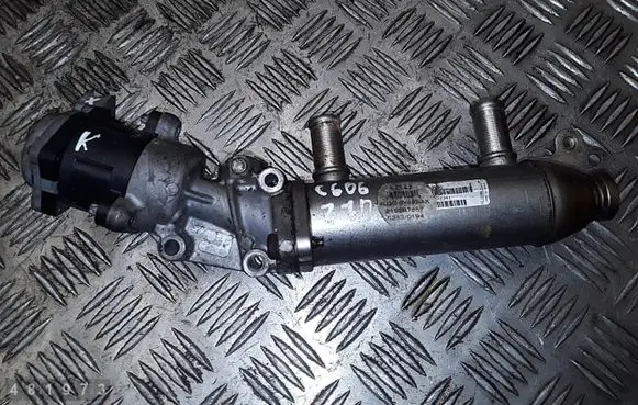 Citroen C6 EGR valve cooler 4u3q9y493ak