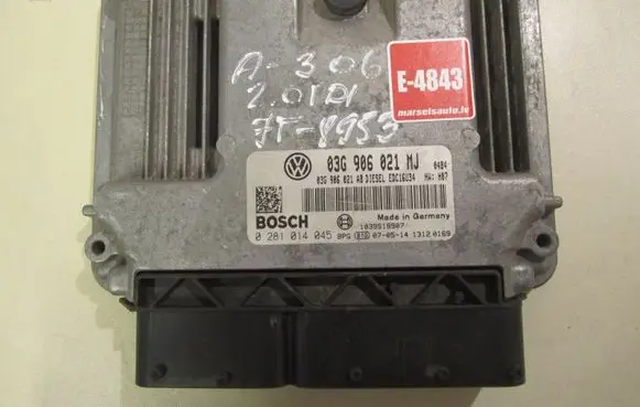 Audi A3 S3 8P Engine control unit/module 03G906021MJ