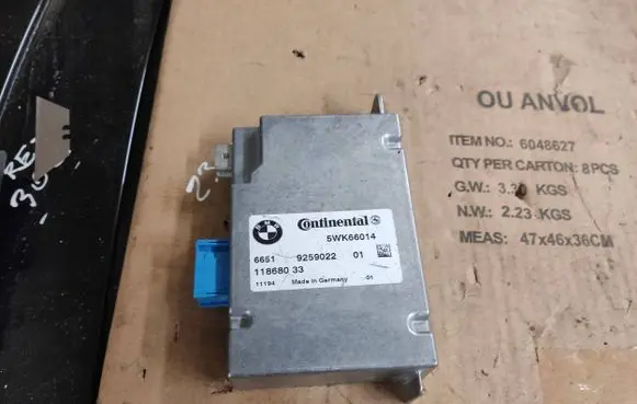 BMW X6 E71 Video control module 9259022 11868033 5WK66014