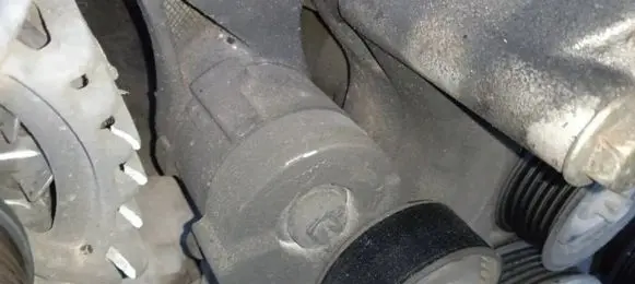 Generator/alternator belt tensioner
