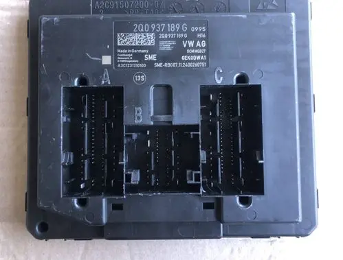 Volkswagen Taigo Central body control module 2Q0937189G