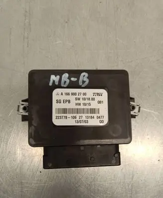 Mercedes-Benz B W246 W242 Brake system control unit/module A1669002700 22377810627