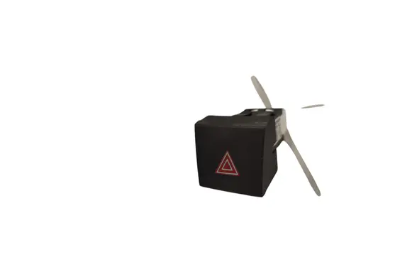 Peugeot 508 Hazard light switch 96662380ZE