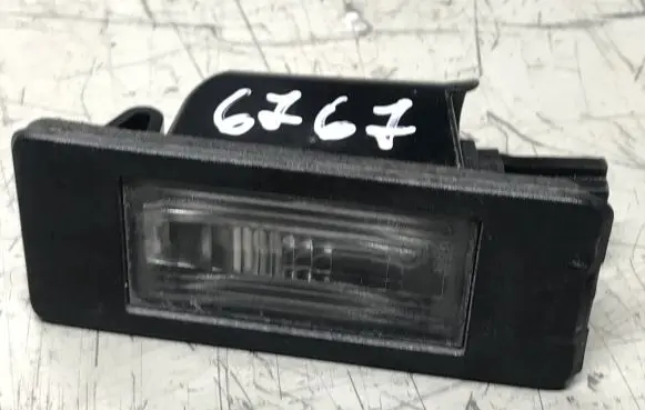 Number plate light