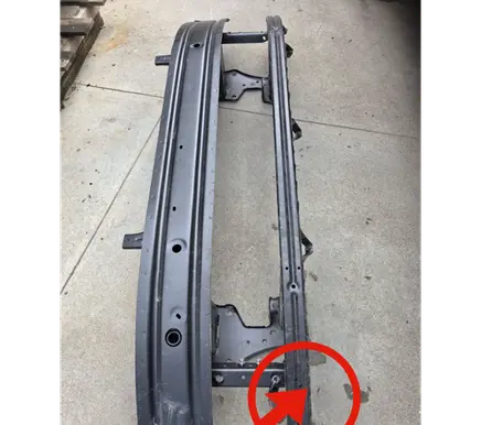 MG MG4 ev Front bumper cross member 10993002