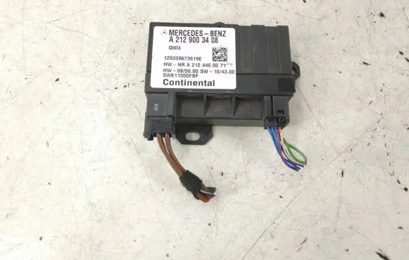 Mercedes-Benz C W204 Fuel injection pump control unit/module 2129003408 0009003101