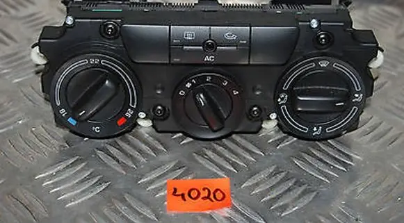 Skoda Octavia Mk2 (1Z) Climate control unit 1Z0820045A