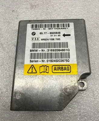 BMW 5 E39 Airbag control unit/module 6920848 31692084801Q 01B2402C0675Q
