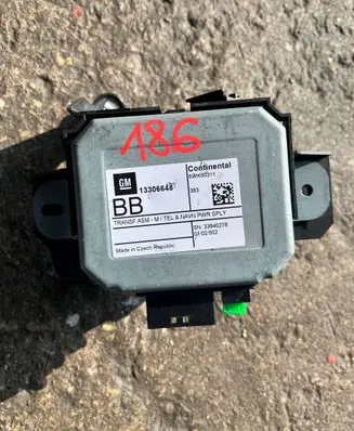 Opel Meriva B GPS navigation control unit/module 13306648