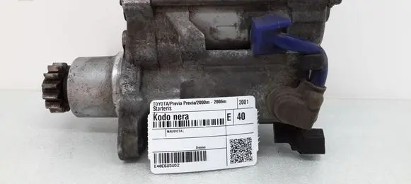 Toyota Previa (XR30, XR40) II Starter motor 