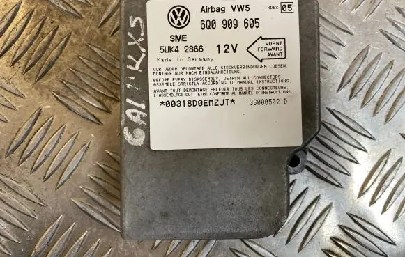 Ford Galaxy Airbag control unit/module 6Q0909605 36000502D 5WK42866