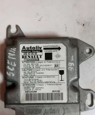 Renault Megane I Airbag control unit/module 7700430060B 550629500
