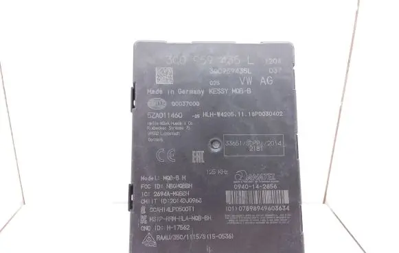 Volkswagen T-Roc Keyless (KESSY) go control unit/module 3Q0959435L 5ZA011460