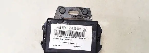 Chevrolet Captiva Other control units/modules 25826095 28090539