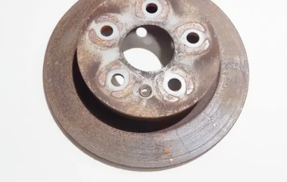 Opel Insignia A Rear brake disc neventiuojamas