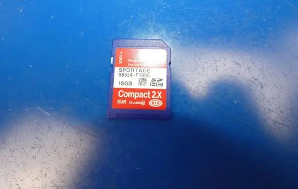 KIA Sportage Navigation maps CD/DVD 96554F1000 16GB