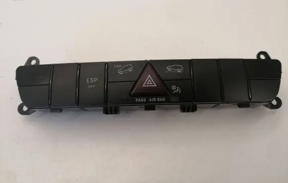 Mercedes-Benz ML W164 Hazard light switch A1648703510