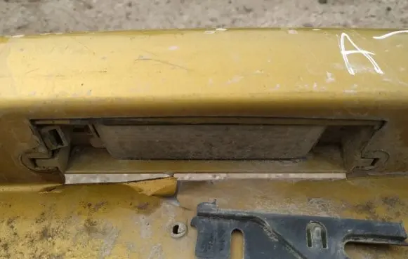 Toyota Yaris Number plate light