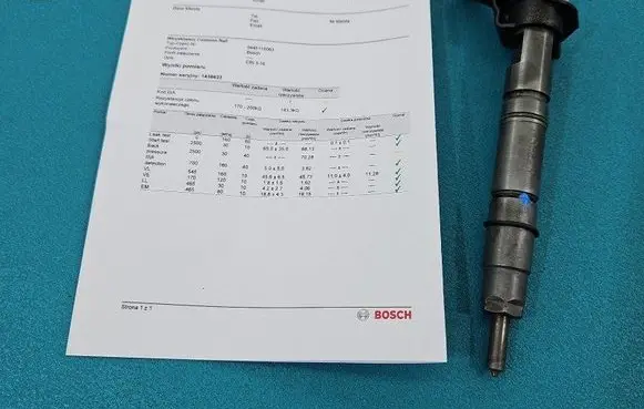 Mercedes-Benz S W221 Fuel injector 0445115063 IMPRK1436623