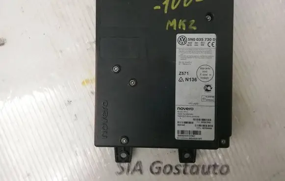 Volkswagen Tiguan Bluetooth control unit module 5N0035730D A07994466