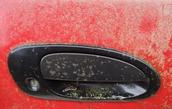 Mazda 323 F Front door exterior handle